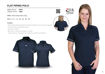 Picture of Ladies Flat Piping Polo