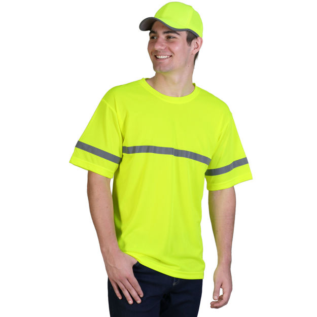 Picture of High Visibility T-shirt with reflective tape