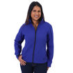 Model in Royal Blue Front 