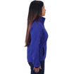 Model in Royal Blue Side