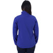 Model in Royal Blue Side